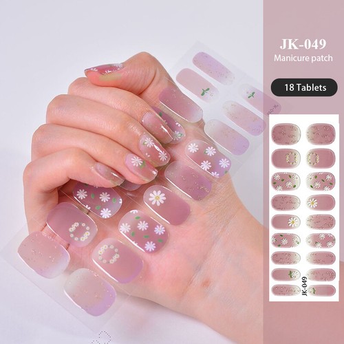 14/16/18/20 puntas adhesivo impermeable larga duración estiradores de uñas de gel de cubierta completa de larga duración - Imagen 54 de 78