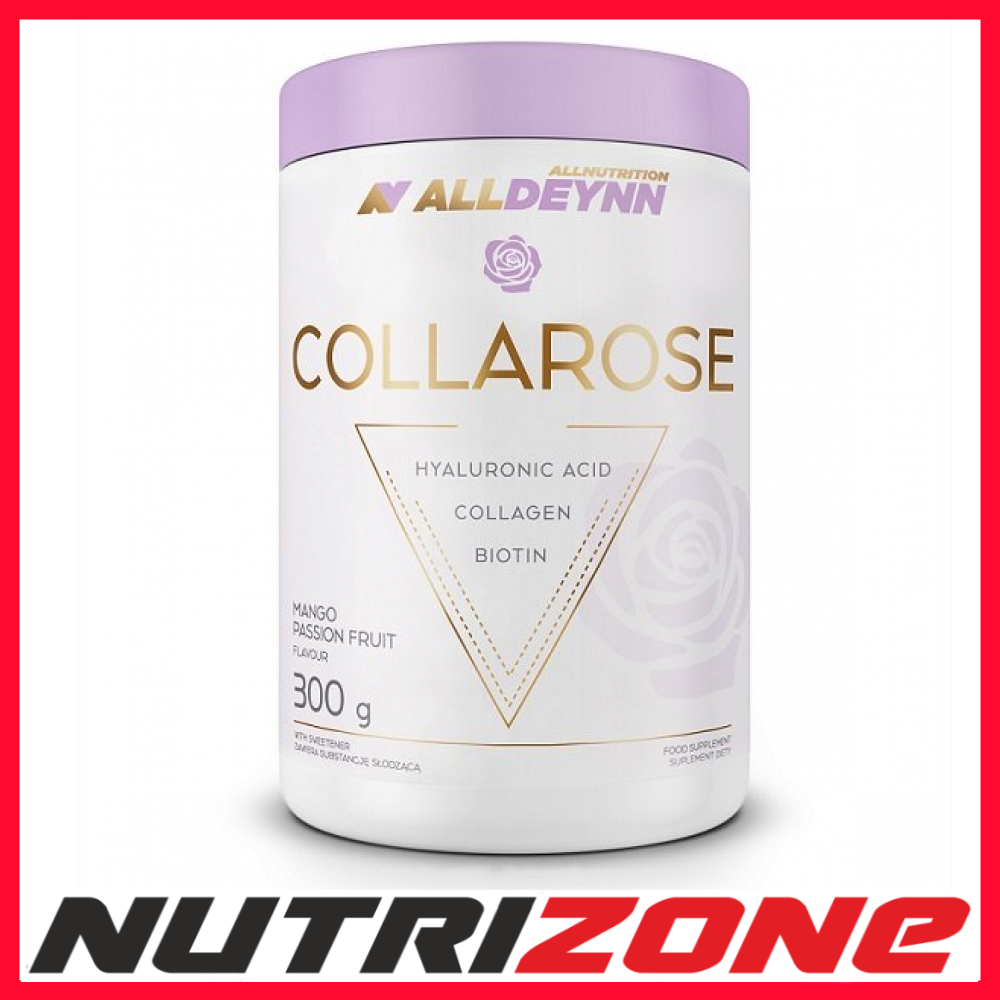 Allnutrition AllDeynn Collarose Collagen Biotin, Mango Passion Fruit - 300 grams