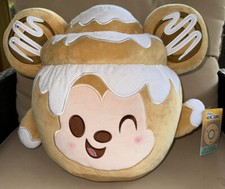 2022 Disney Parks Limited Munchlings Scented Mickey Cinnamon Swirl 15  Plush NEW