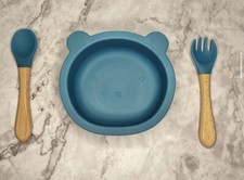 Baby Saugnapf und Besteck Set