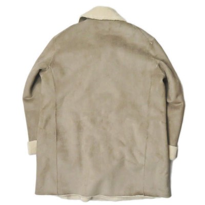LE GLAZIK Fake mouton Chester Coat JL-8839FMT 36 Beige outer | eBay