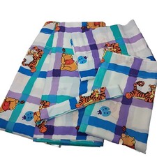 Winnie The Pooh Tigger Curtain Set 2 Panels Valance Pillow Sham Wamsutta Disney
