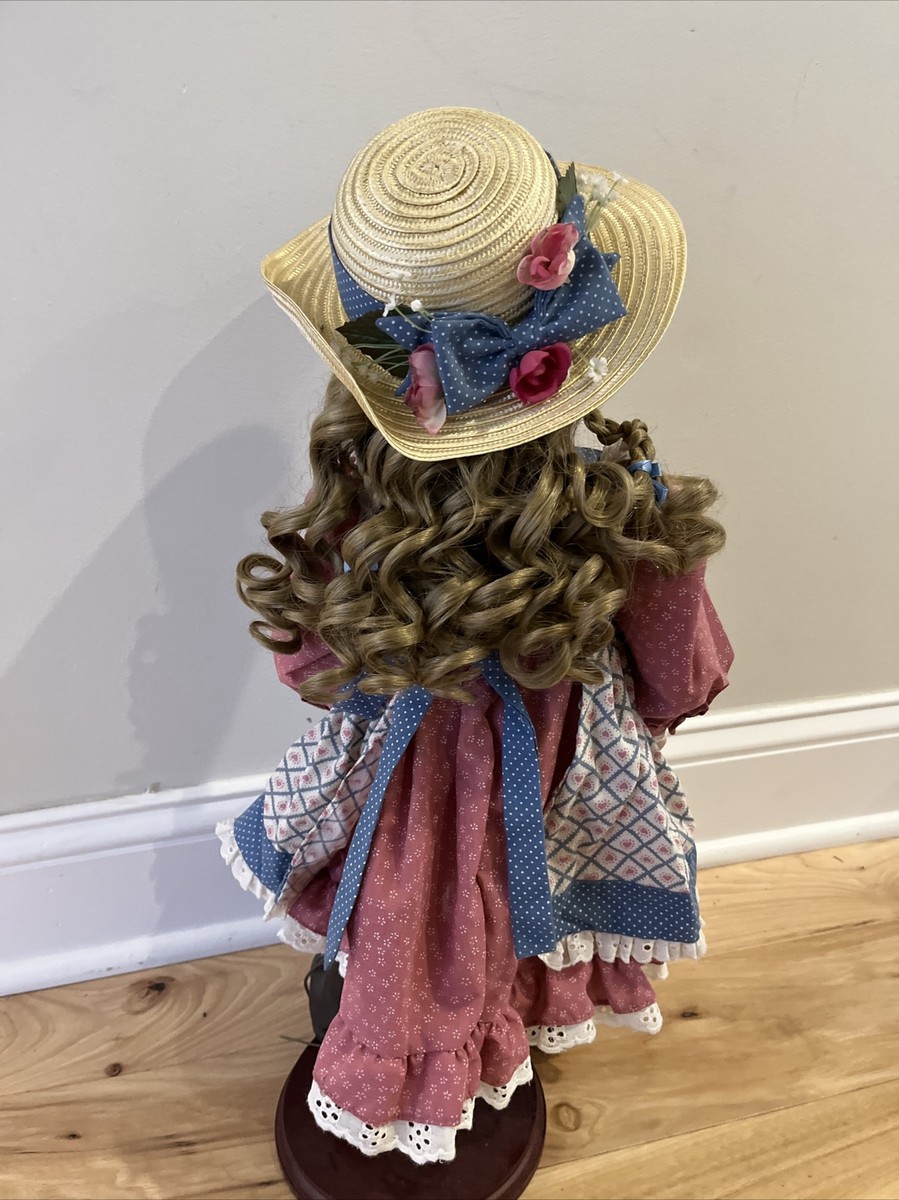LENOX Porcelain Doll MOLLIE AN AMERICAN COUNTRY GIRL Country