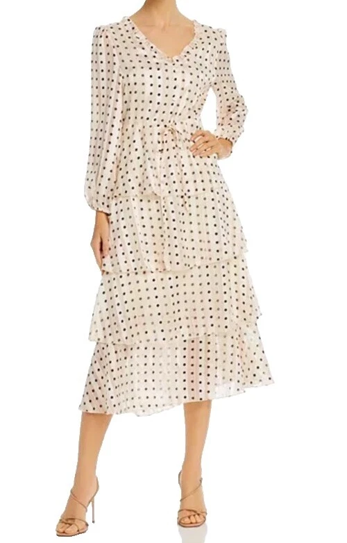 Платья в горошек для женщин Free People вечеринка/коктейль