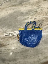 IKEA Keychain Pouch Mini Blue Shop Bag
