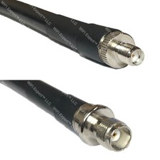 RFC400 SMA FEMALE to TNC FEMALE Coaxial RF Cable USA-Ship Lot