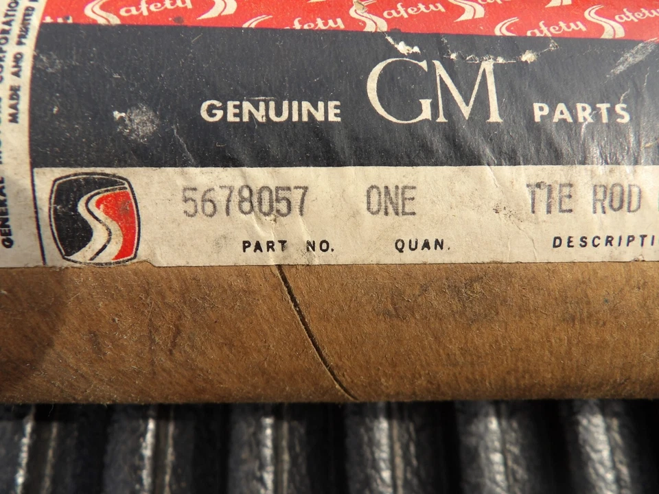 NOS GM 5678057 Tie Rod End 1963-64 Oldsmobile 88, 98, Jetfire, Starfire Sealed Foto 2 de 2