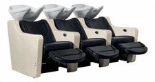 Lorenzo Cavalli Waschanlage Zebra Friseureinrichtung - Friseurstuhl - Waschse...