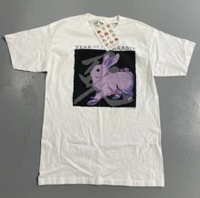 Vintage 1994 Murina YEAR OF THE RABBIT DS Graphic Tee Shirt Large NWT SS