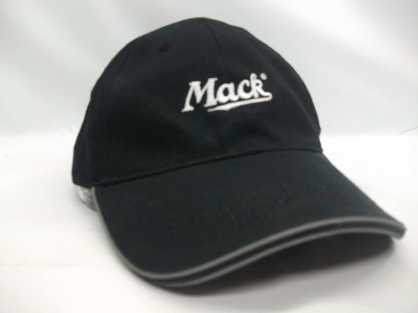 Mack Hat Black Hook Loop Baseball Cap - image 1