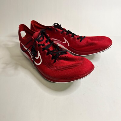 Nike ZoomX DragonFly Mens Size 14 Bowerman Track Spikes Red‎ / White DN4860-600 Nike ZoomX DragonFly Bowerman Red Track & Field Spikes  main image 4