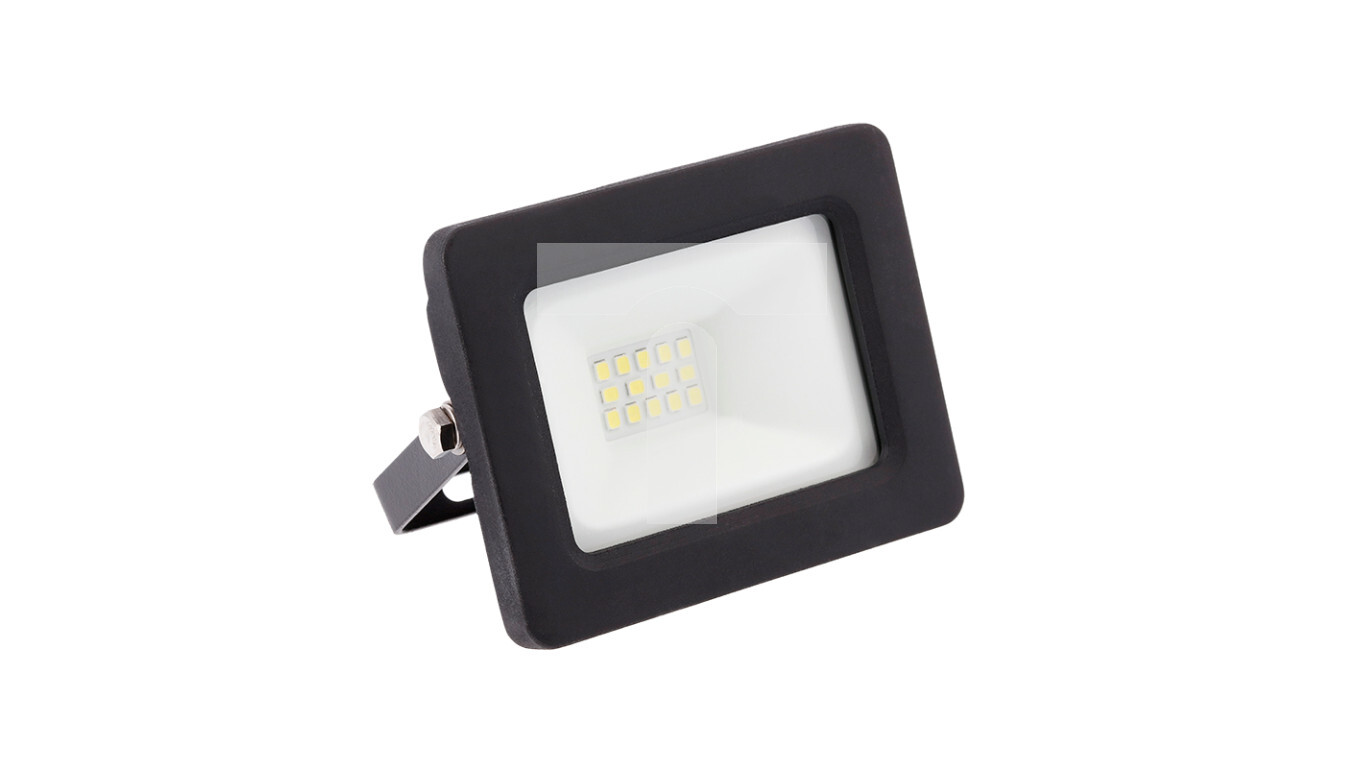 LED floodlight 10W, 800lm IP65, 120, 6400K, black GT-GCX10W-64 /T2UK