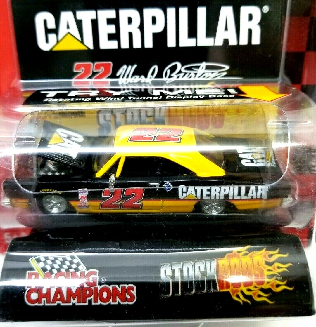 Racing Champions Stock Rods Rotating Wind Tunnel Caterpillar #22