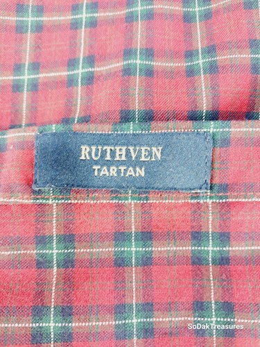 Sir Pendleton Wool Flannel Shirt Men's Sz XL 100% Virgin Button Up Plaid - Picture 6 of 9