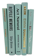 Lot of 5 COASTAL GREEN Hardcover Neutral Colo...