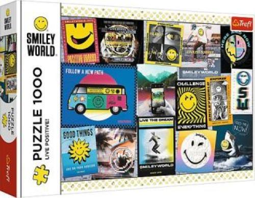 Puzzle 1000 Smiley World - Lebe Positiv 7168