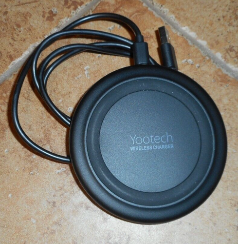 YOOTECH 7.5W Wireless Charger for Apple iPhone & Samsung Galaxy - Black (F500)