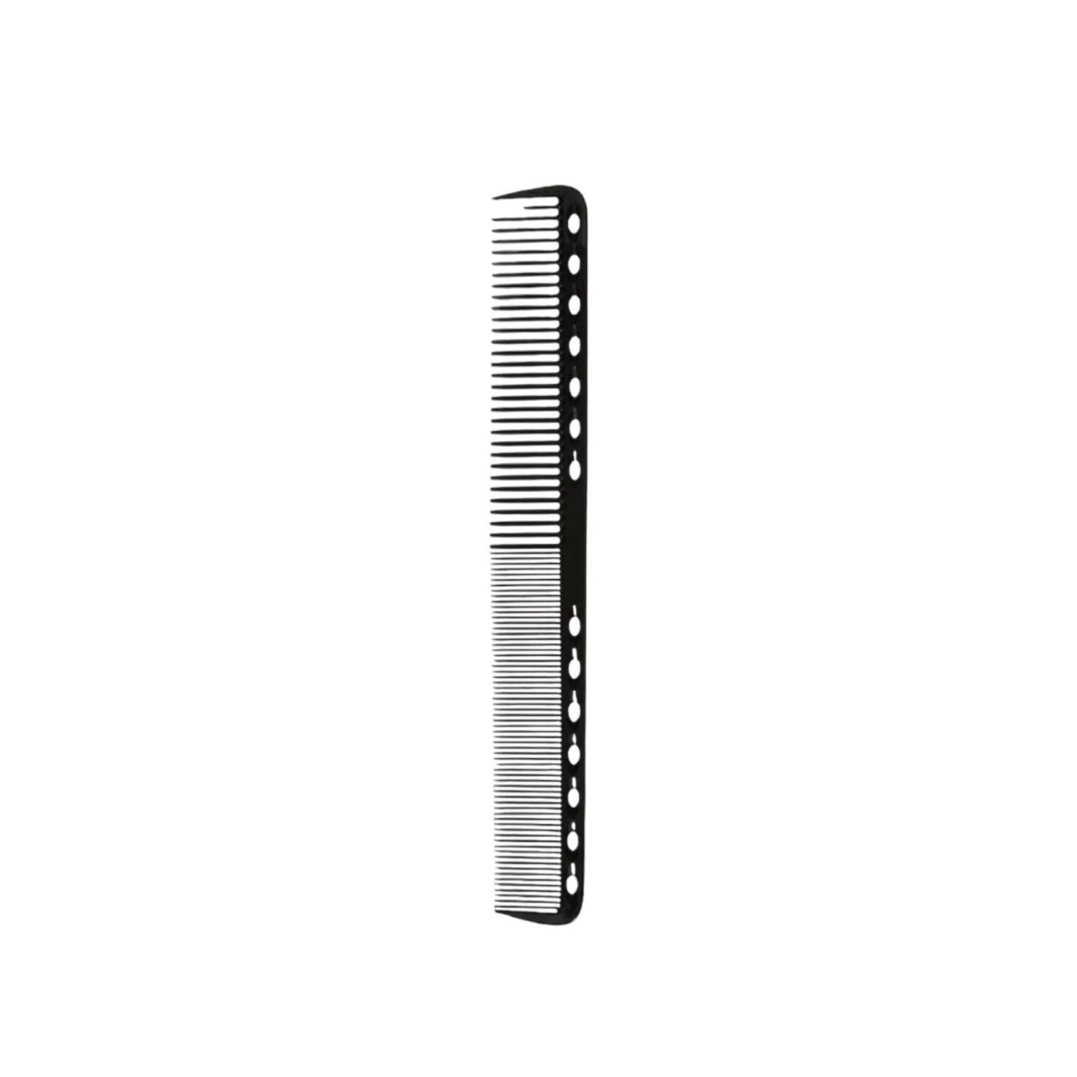 Black Cutting Comb Carbon Fibre Hairdressing Barber Professional (Ys Park Style)