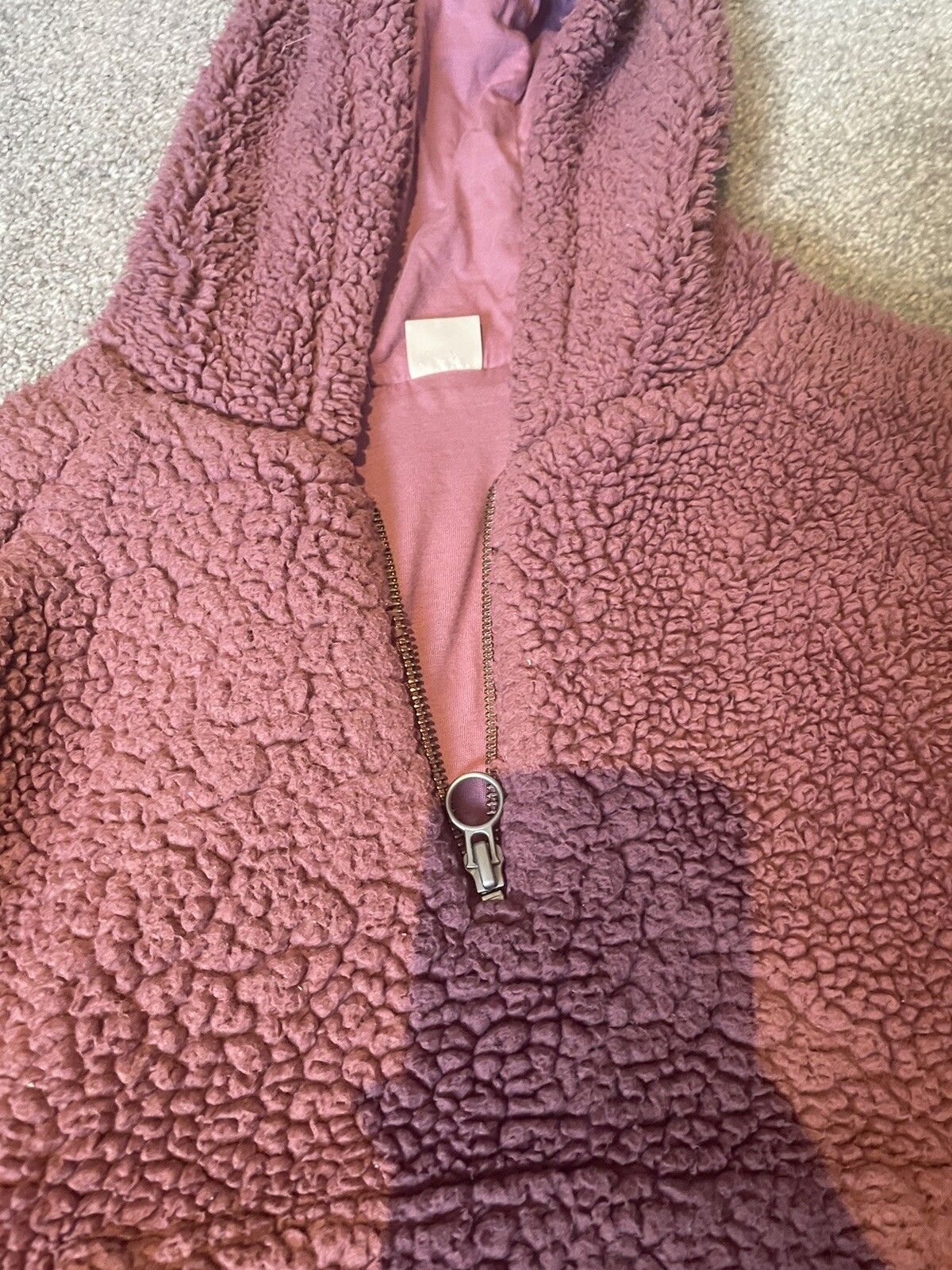 Next Teddy Bear Fleece Hoody Age 10 image 2