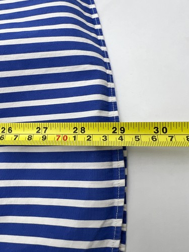RALPH LAUREN Classic Fit Striped Dress Shirt Kid's Girl's Size M - Picture 7 of 8