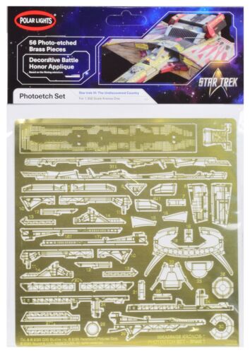 Photoetch Set for Klingon Kronos One Spaceship "Star Trek VI: The Undiscovered C