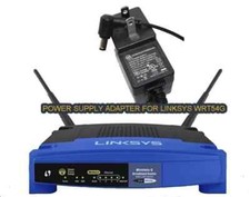 POWER SUPPLY ADAPTER LINKSYS 4 WRT54G-BP WRT54G-TM WRT54GL WRT54GP2 WRT54G V5/6
