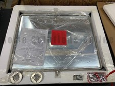 Pottery Barn Vintage Rounded Rectangular Pivot Mirror Polished Nickel 24" W136