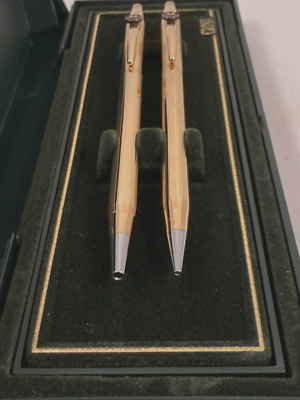 CROSS CLASSIC CENTURY 18K GOLD FILLED MOTOROLA BALLPOINT PEN &.5MM