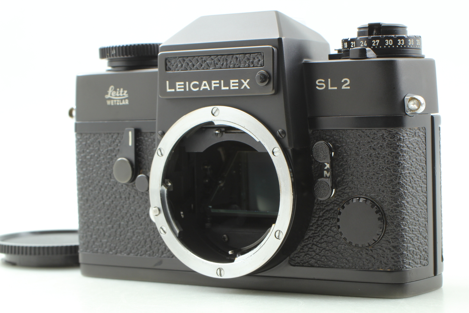 All Works [MINT-] Leica Leicaflex SL2 Black 35mm Film Camera From JAPAN
