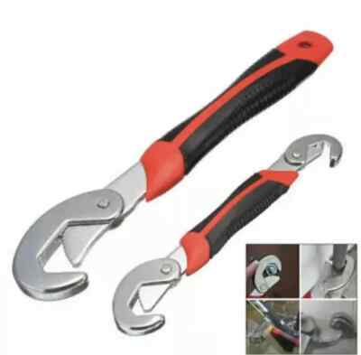 2 STCK. 9mm-32mm SELBSTEINSTELLENDER SCHRAUBENSCHLÜSSEL SCHRAUBENSCHLÜSSEL SET SCHNELL KLEMPNER MECHANIKER GARAGE SET