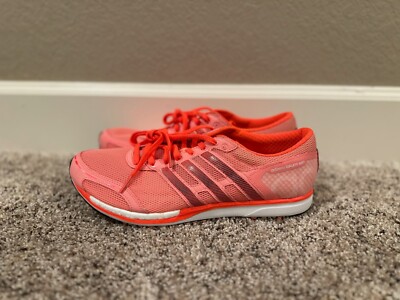 New Adidas Adizero Takumi Sen 3 men's size 9.5 (pink/solar)