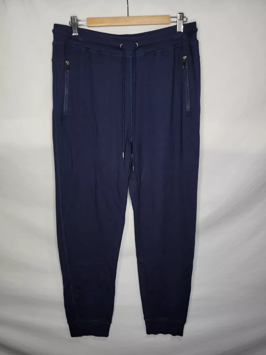 Daniel Buchler Men s Sleepwear Lounge Sweatpants Size Large Navy