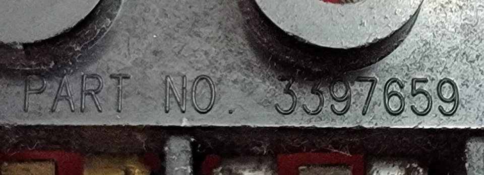 Bloque de terminales Kenmore secadora genuina pieza #3397659 Foto 3 de 4