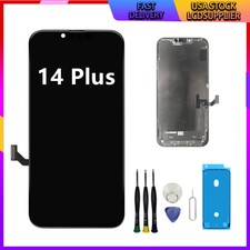 New For iPhone 14 Plus Display LCD Touch Screen Digitizer Frame Assembly Replace