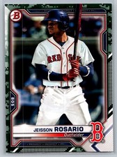 2021 Bowman #BP-37 Jeisson Rosario Prospects Camo NrMt-Mint