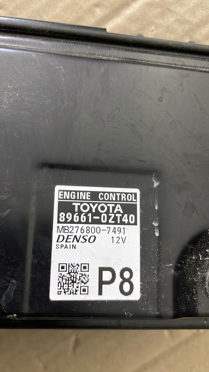Sala 7インチ レコード RSD2022 Toyota Corolla 2018 2021 OEM ECU engine control unit 896610ZT40 P8