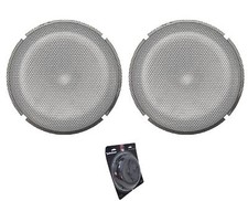 Pair of Rockford Fosgate 8" Stamped Mesh Grille Insert for Punch P2/P3 Subwoofer