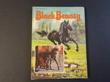 Vintage Black Beauty Book, 1975, 12" HB, Golden Book, Classic Adaptations