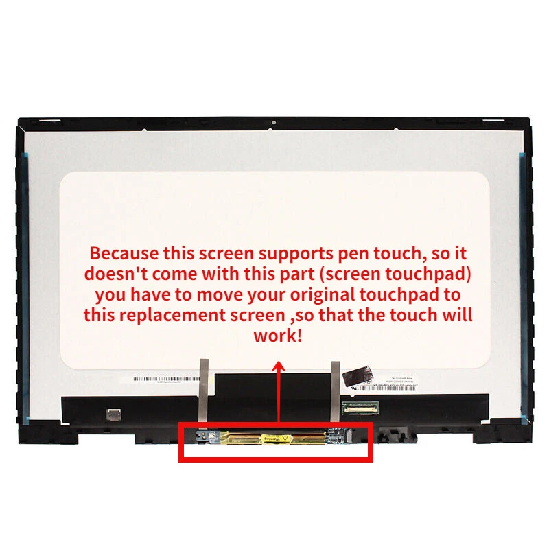 For HP Envy X360 15M-ES0013DX 15M-ES0023DX IPS LCD Display Touch Screen Assembly - Image 3 of 4