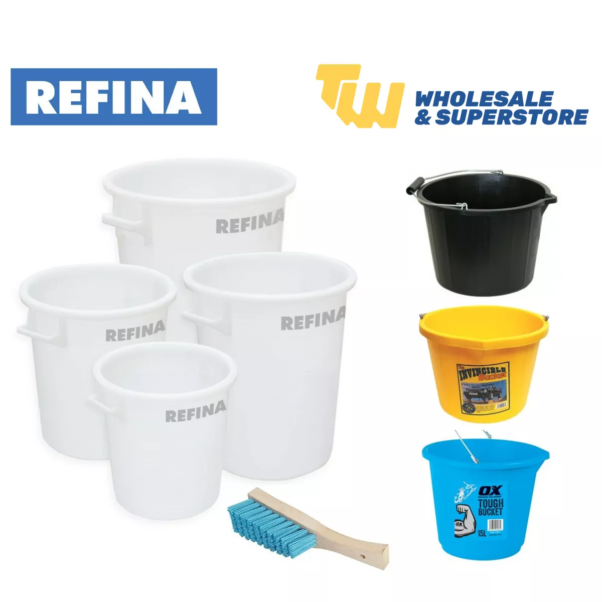 Refina buckets on sale