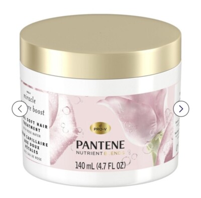 Pantene Nutrient Blends Rose Water Treatment Miracle Moisture Boost X2 NEW