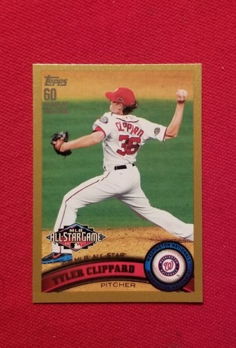2011 Topps Update GOLD Tyler Clippard #US68 Washington Nationals KOSTENLOSER VERSAND