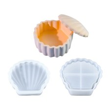 Storage Jar Molds Shell Shape Molds Resin Storage Box Molds Storage Bottle Molds