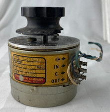 Vintage Daven Company T-335-G Attenuator Potentiometer 600/600 0.5 dB/step