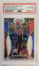 2019 Panini Prizm DP Red White Blue Chuma Okeke RC #17 79/99 PSA 10 GEM Mint