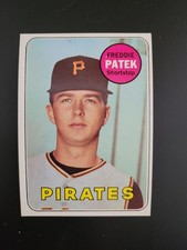1969 topps Freddie Patek Rookie  card no. 219. rookie card picture