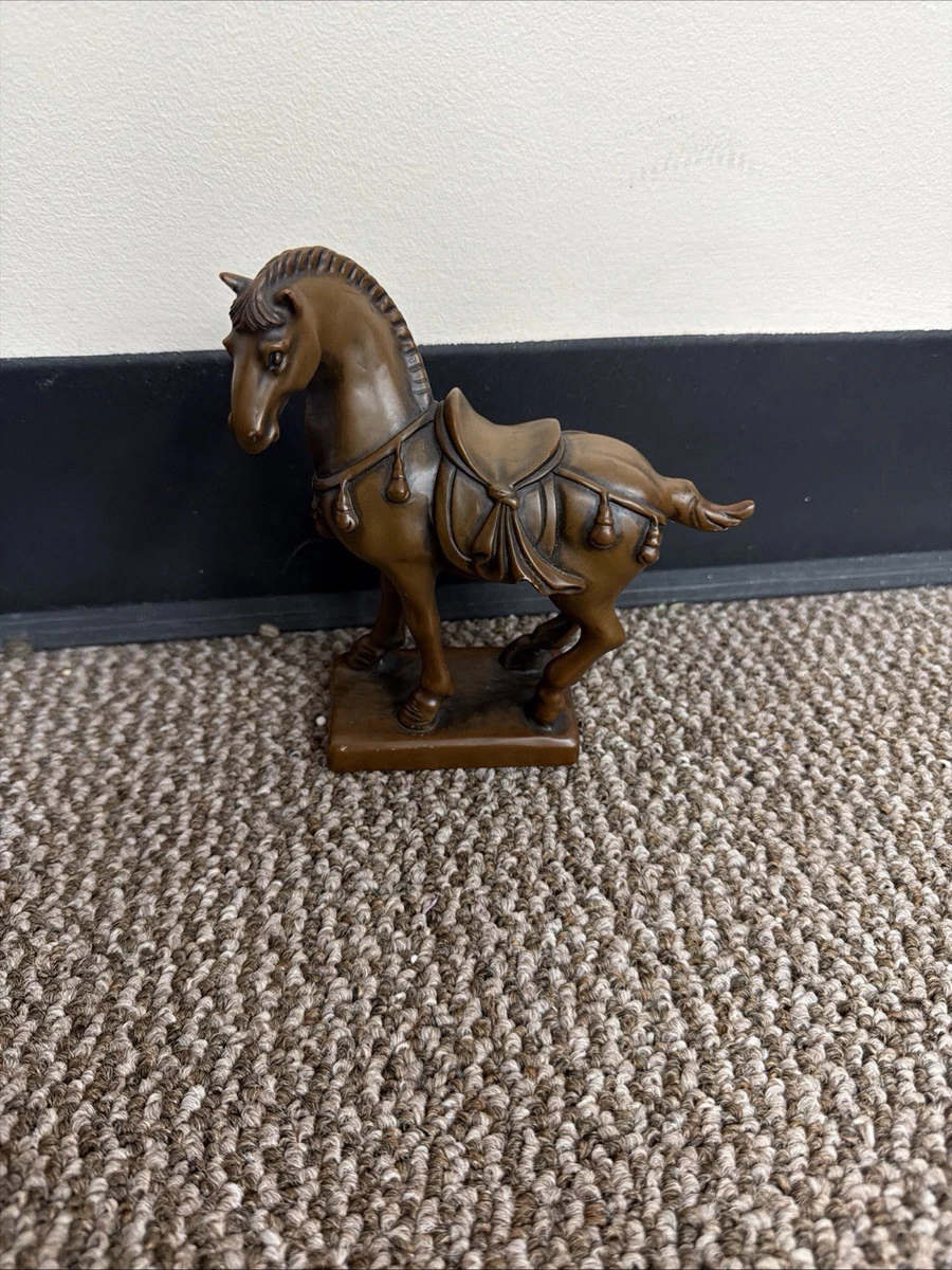bronze horse 中国美術 馬置物 兵馬俑 馬 ブロンズ像 骨董品 金属工芸