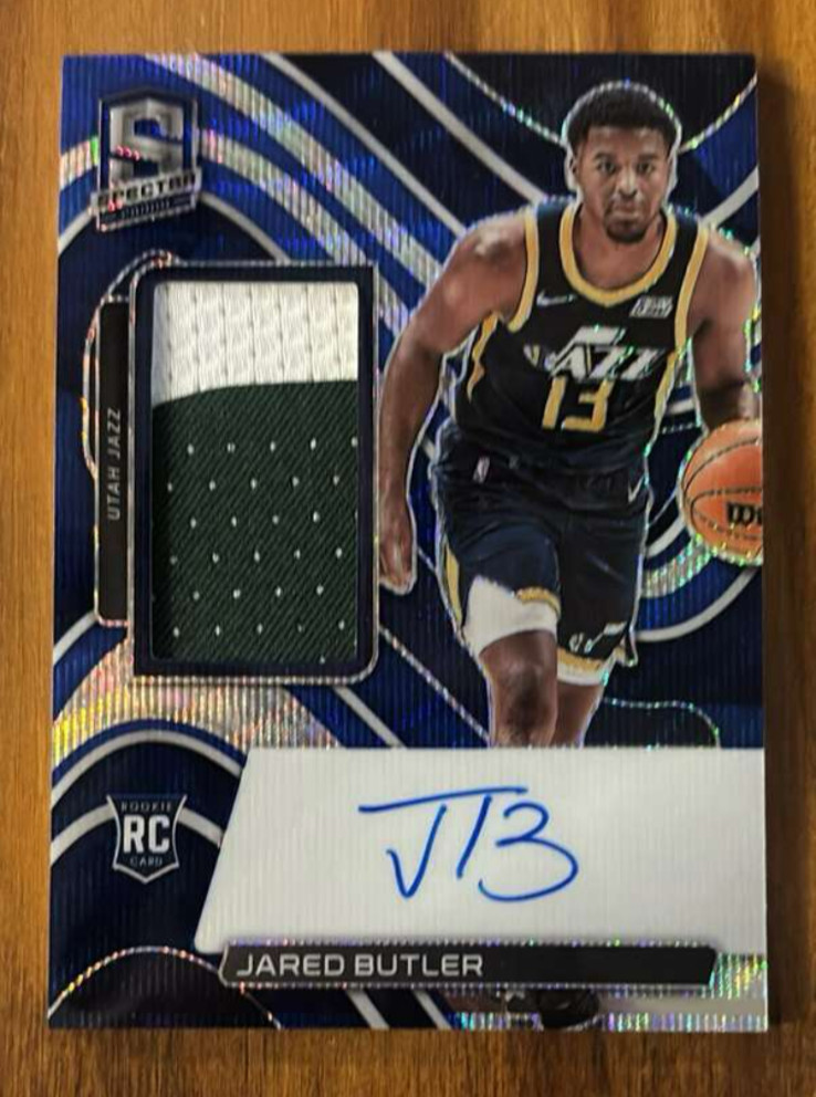2023-24 Panini Spectra Jared Butler Auto RPA /30 #183