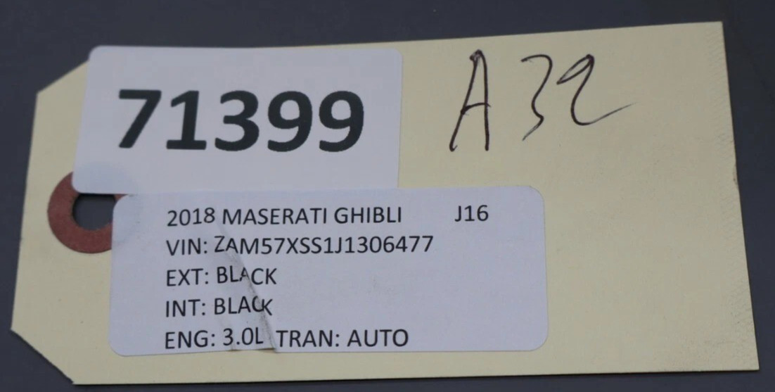 14-18 Maserati Ghibli Front Left Driver Side Power Window Switch 670019819 Oem