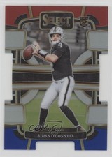 2023 Panini Select Concourse Red & Blue Prizm Die-Cut Aidan O'Connell #58 19lw